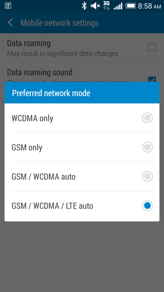 How To: Not Connecting To Roaming Network