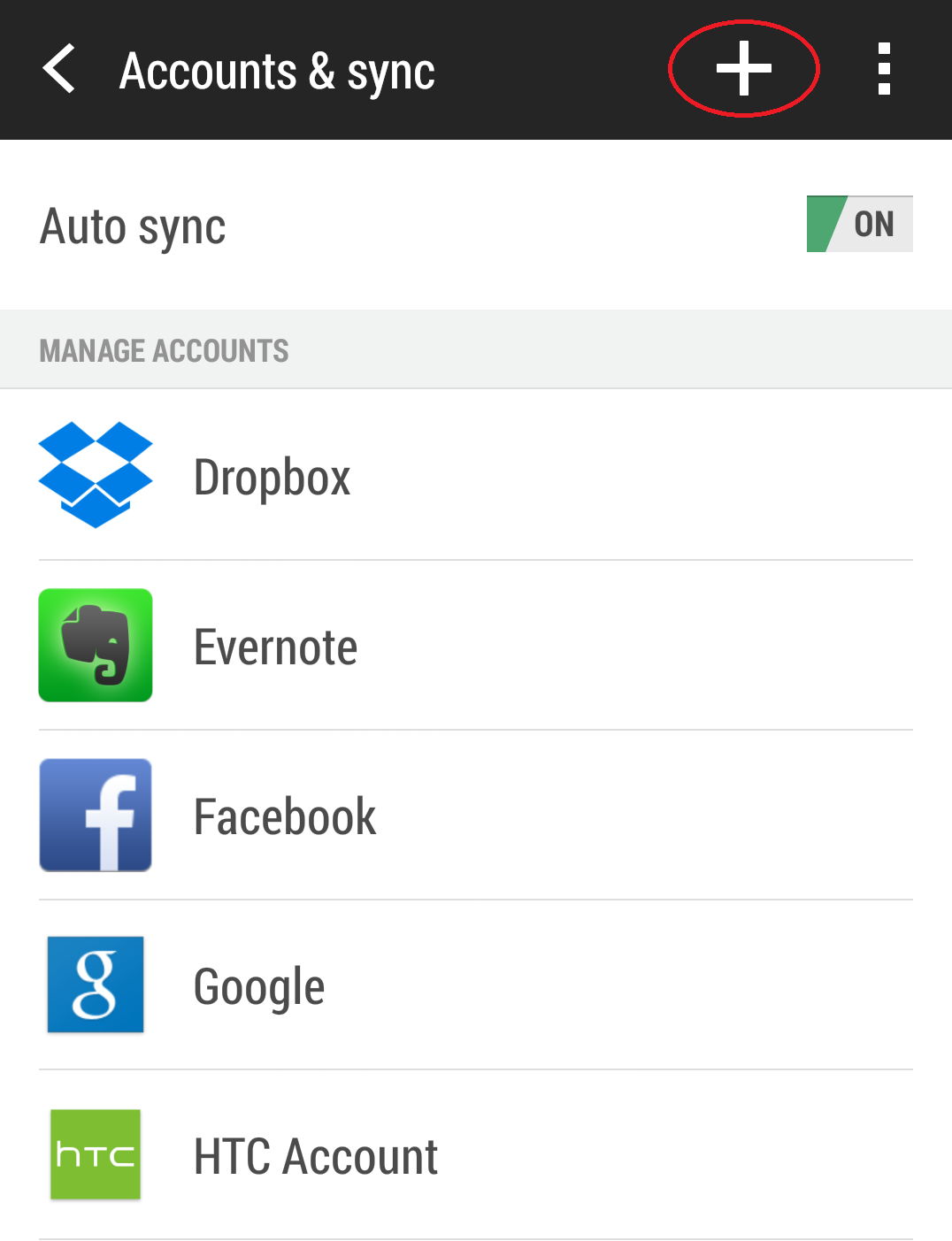 add mail account to android phone