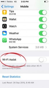How To Turn Off Wi-Fi Assist